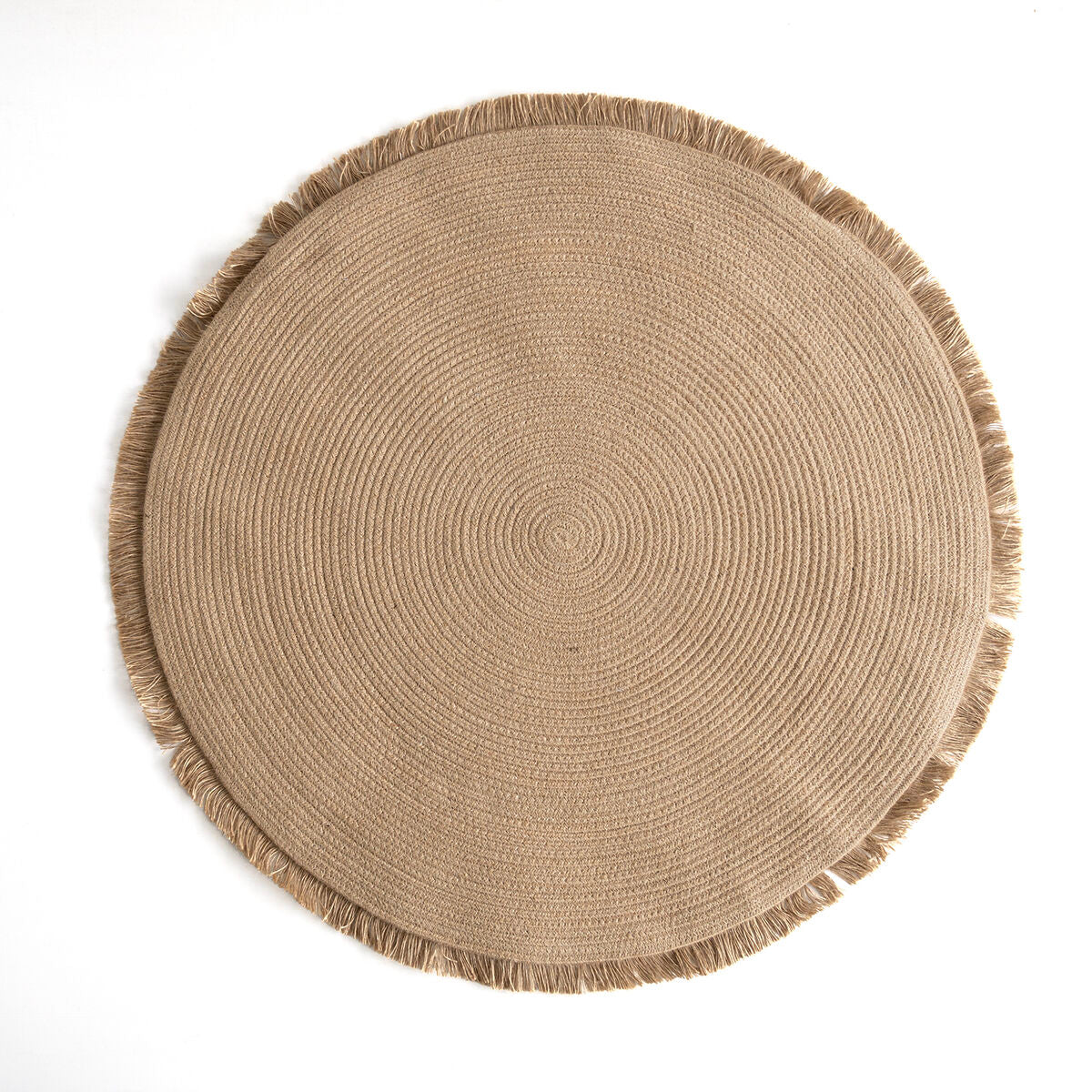 8414793726689 - Teppich Moa Jute Mit Fransen 100 cm