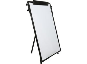 8417015667180 - Haloyo - Whiteboard Flipcharts mit Dreibein Ständer Magnettafel magnetische Whiteboards Whiteboard Stand 60x90cm