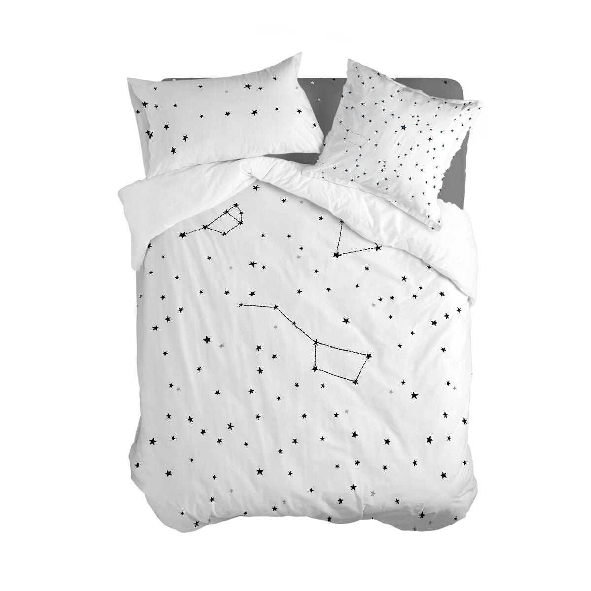 8420001041369 - Bettdeckenbezug Blanc Constellation  Bunt 155 x 220 cm