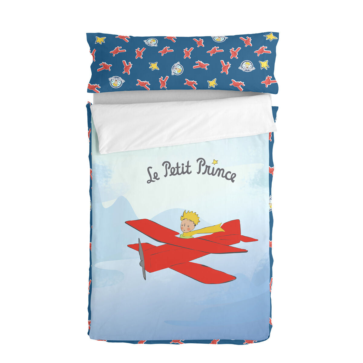 8420001158128 - Bettbezug mit Füllung Le Petit Prince Son Avion Bunt 105 x 200 cm 8420001158128 - Bettbezug mit Füllung Le Petit Prince Son Avion Bunt 105 x 200 cm