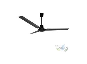 8420082155870 - Orbegozo Deckenventilator mit Wandfernbedienung 3 Metallflügel schwarz