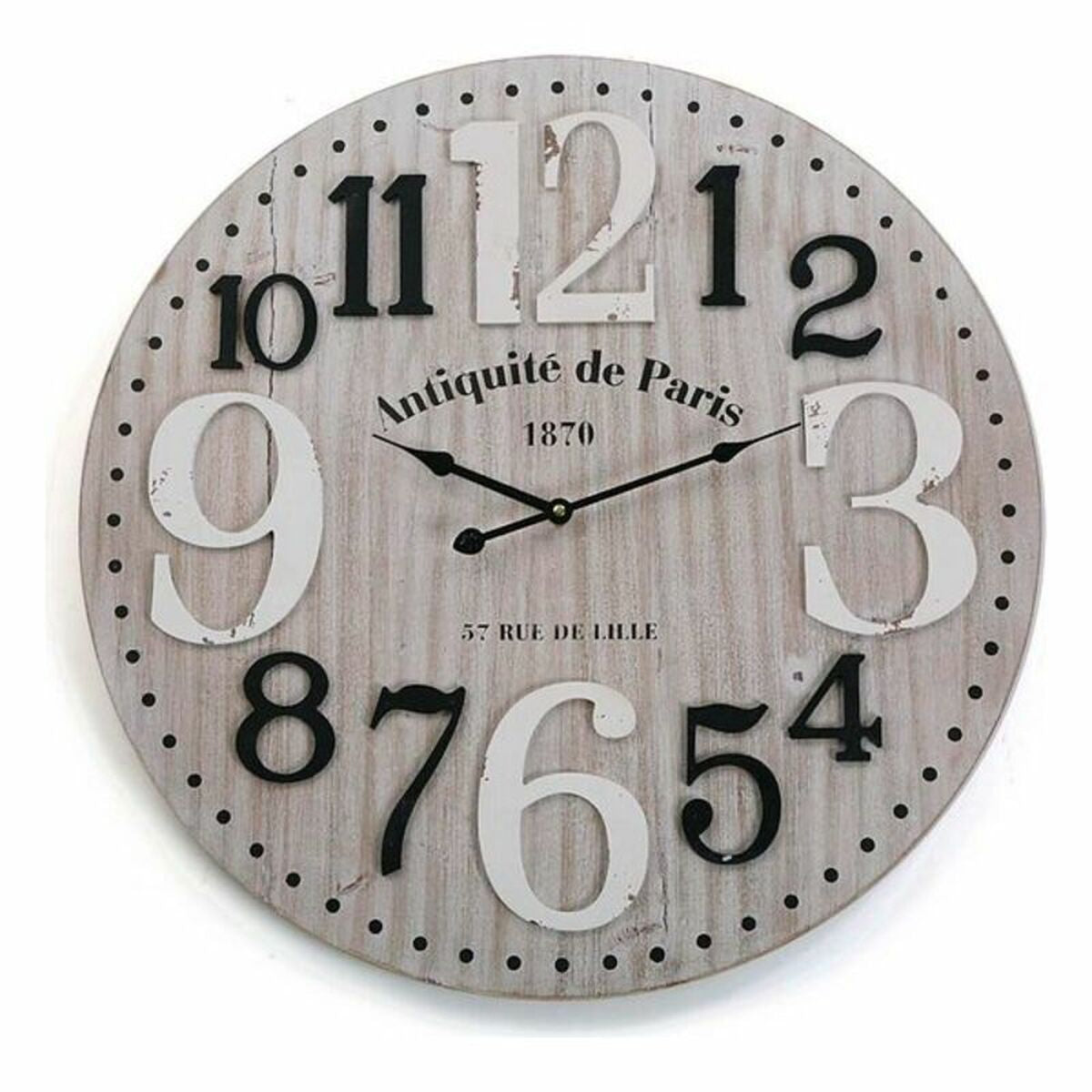 8420327420121 - Wall Clock MDF Wood (45 x 60 x 60 cm)