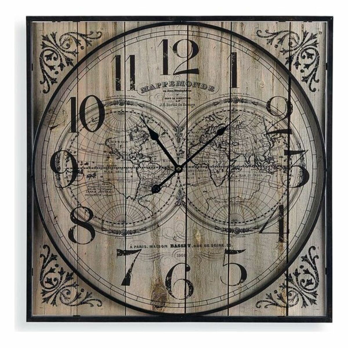 8420327476265 - Wanduhr Holz (595 x 55 x 595 cm)