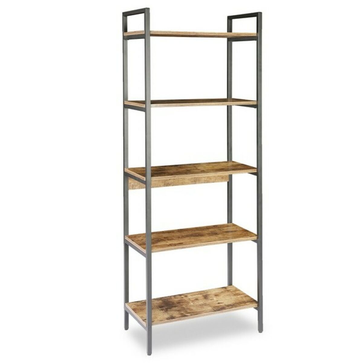 8420327484598 - Shelves VS-21300034 5 Shelves Metal Steel PVC MDF Wood (60 x 165 x 32 cm)