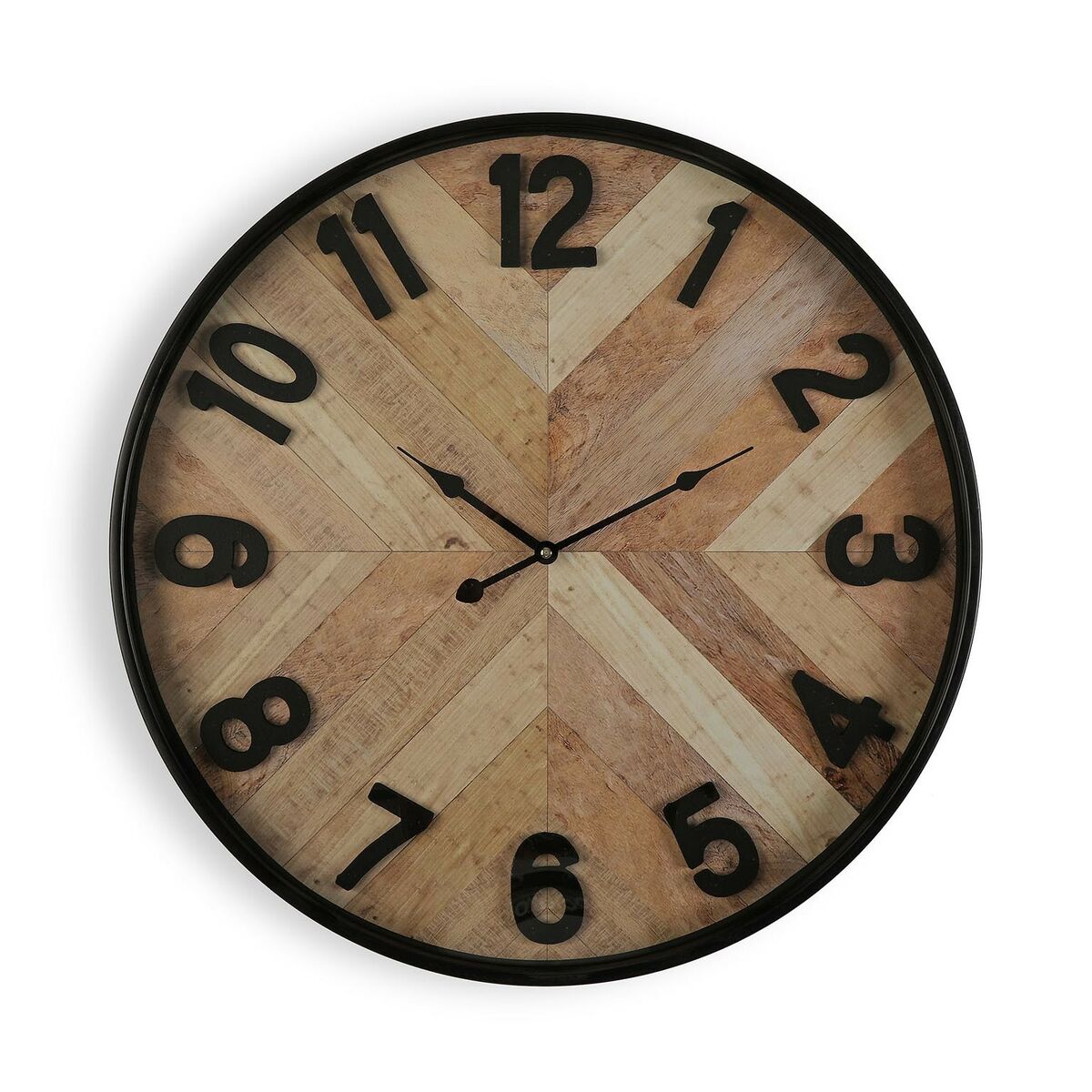 8420327508904 - Wanduhr Holz MDF Holz MDF Kristall (6 x 60 x 60 cm)