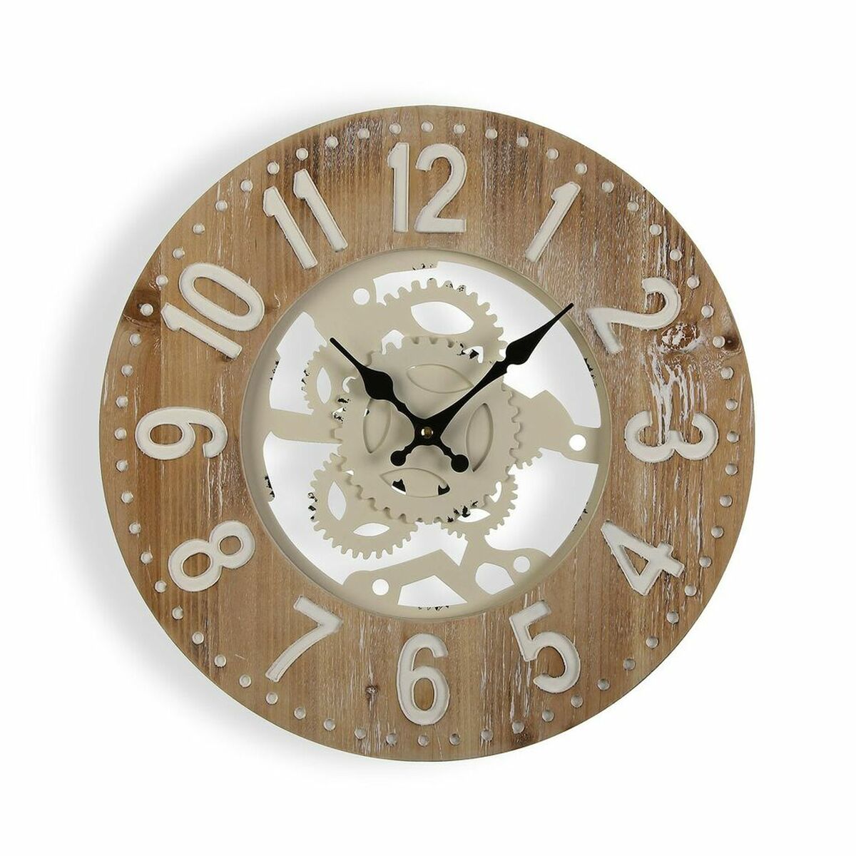 8420327509109 - Wanduhr 40 x 45 x 40 cm Metall Holz MDF