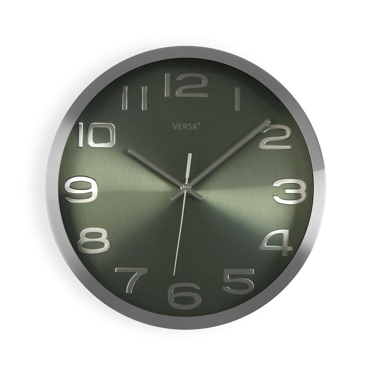 8420327526823 - Wanduhr Silberfarben Aluminium (4 x 30 x 30 cm) 8420327526823 - Wanduhr Silberfarben Aluminium (4 x 30 x 30 cm)