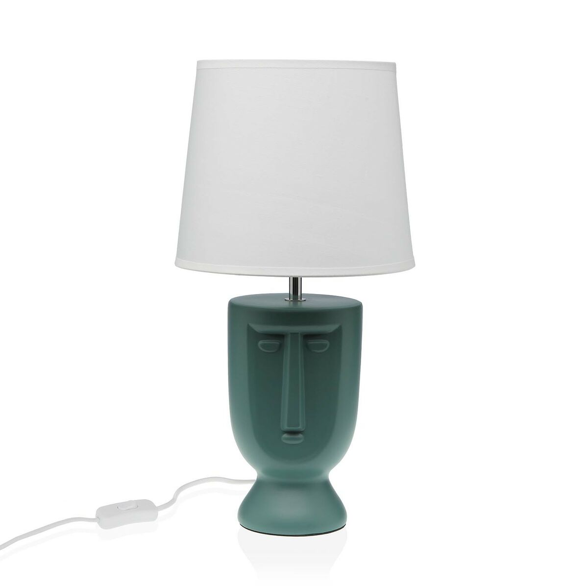 8420327533449 - Tischlampe grün aus Keramik 60 W 22 x 428 cm