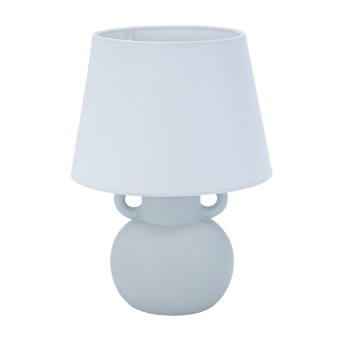 8420327557162 - Tischlampe Grau Leinen aus Keramik 20 x 28 cm 8420327557162 - Tischlampe Grau Leinen aus Keramik 20 x 28 cm