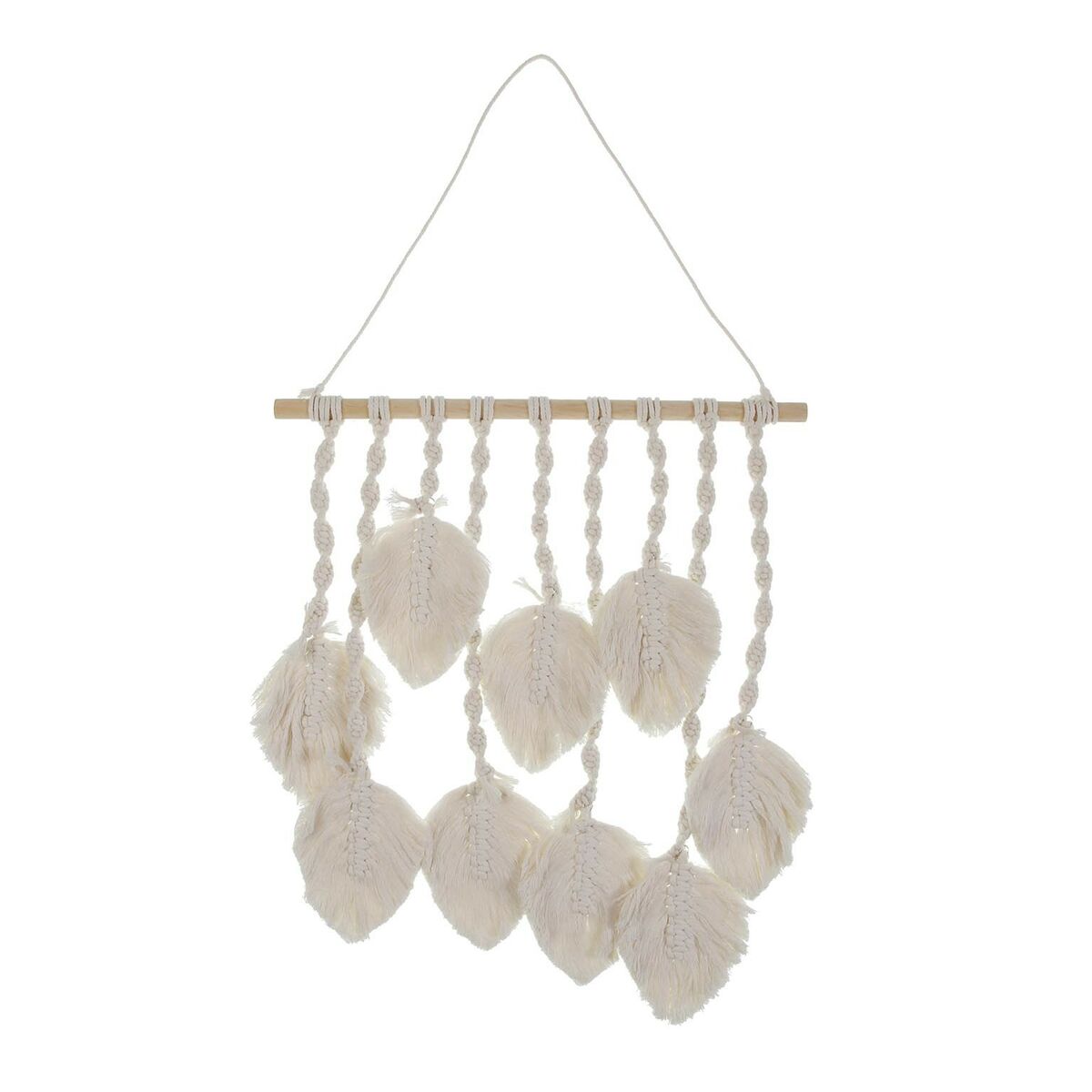 8420327557216 - Wanddekoration Weiß Blatt 60 x 40 cm