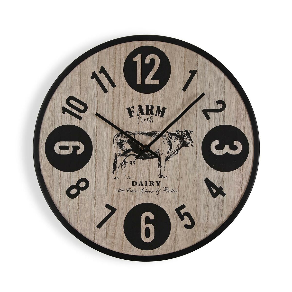 8420327560421 - Wanduhr Farm Metall 4 x 40 x 40 cm