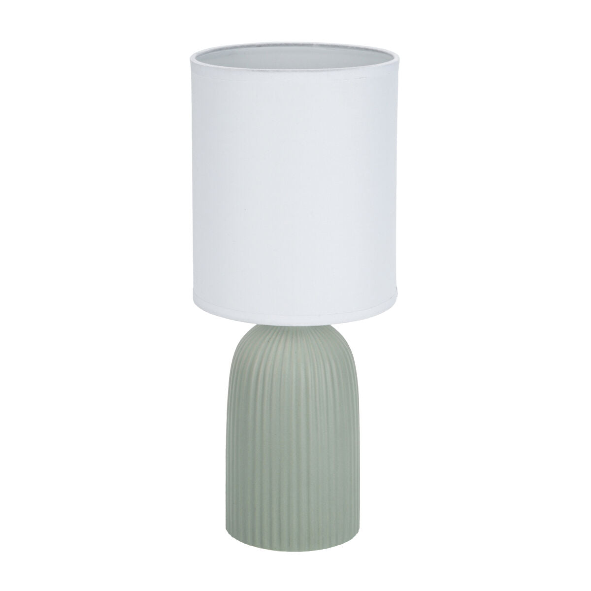 8420327569929 - Tischlampe grün Baumwolle aus Keramik 40 W 15 x 36 cm 8420327569929 - Tischlampe grün Baumwolle aus Keramik 40 W 15 x 36 cm