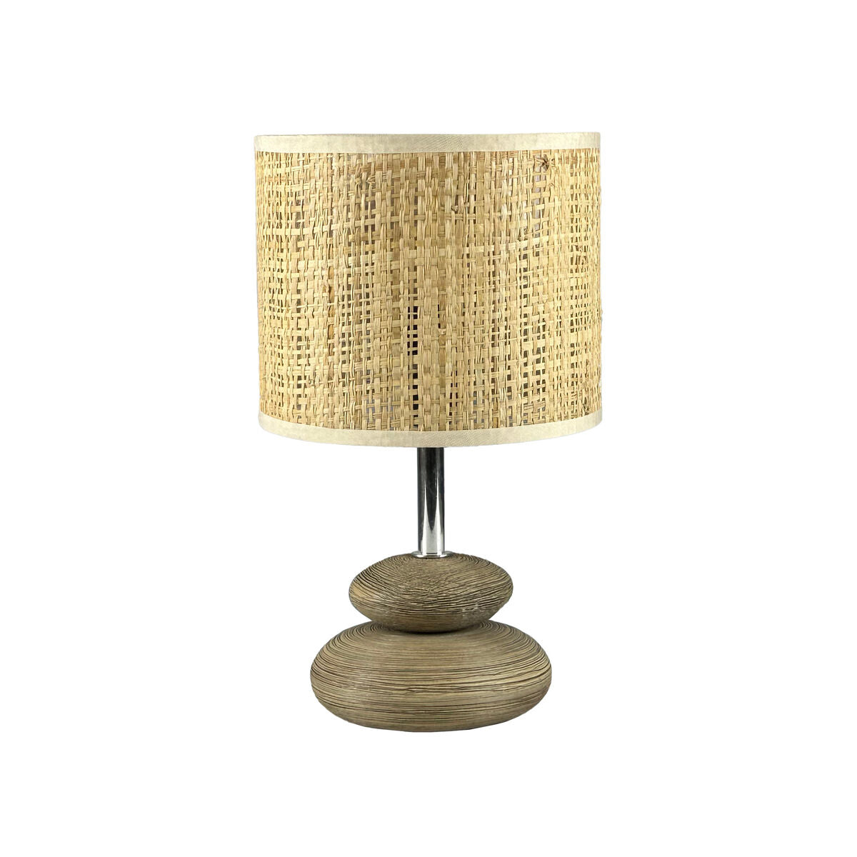 8420327575319 - Tischlampe Hito Braun aus Keramik 16 x 28 x 16 cm