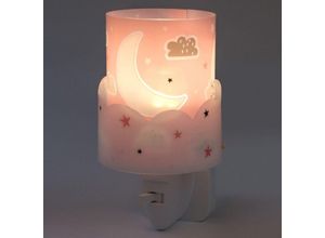 8420406000817 - Dalber LED Kinderzimmer Nachtlicht Moon in Pink