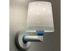 8420406001487 - Lúzete - Dalber Wandleuchte Star Light in Hellblau E27 - blue