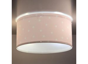 8420406001661 - Kinderzimmer Deckenleuchte Star Light Pink in Rosa E27 - red - Dalber