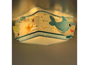 8420406634760 - Kinderzimmer Deckenleuchte Baby Shark in Mehrfarbig und - multicolour - Dalber