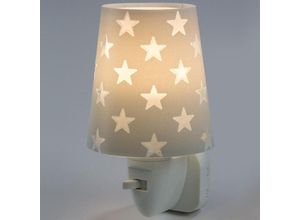 8420406812151 - Led Kinderzimmer Nachtleuchte Stars in Grau E14 - grey - Dalber