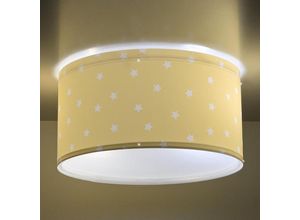 8420406822167 - Kinderzimmer Deckenleuchte Star Light Yellow in Gelb E27 - yellow - Dalber