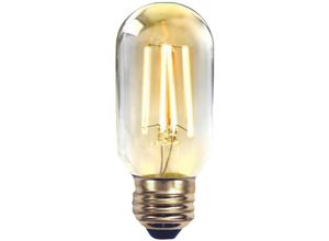 8420738276270 - - led glühbirne silber elektronischer glühfaden edison röhre 2w=20w - e27 - 2200k - 320º - 220 lm - extra warmes licht - a++