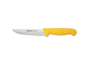 8421002290404 - Küchenmesser Arcos 2900 - Prof 290400 aus Nitrum-Edelstahl und mango ergonomisches gelbes Polypropylen und 13 cm Klinge Vitrine