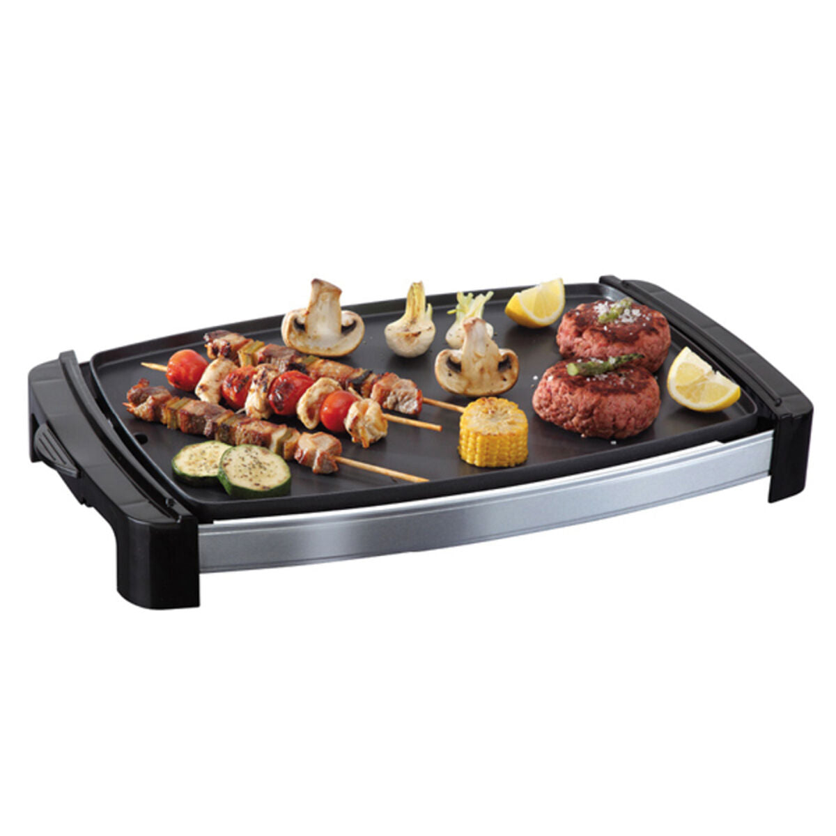 8421078030850 - Grill JATA GR204N Schwarz Silberfarben 2200 W