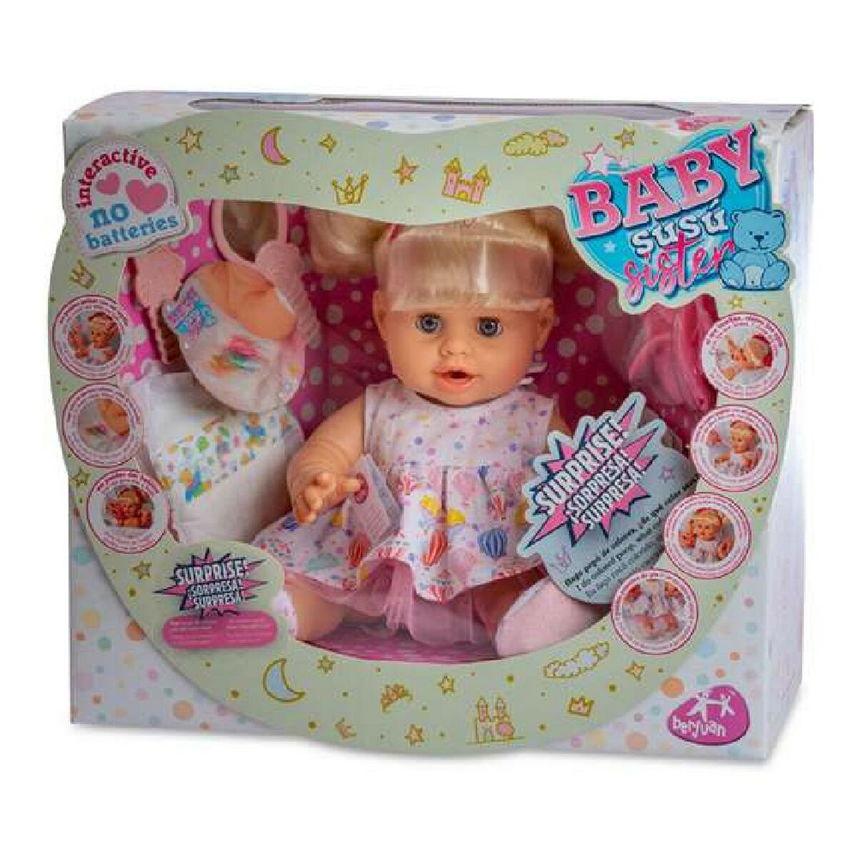 8421560060082 - Baby-Puppe Baby Susú Sister (38 cm)