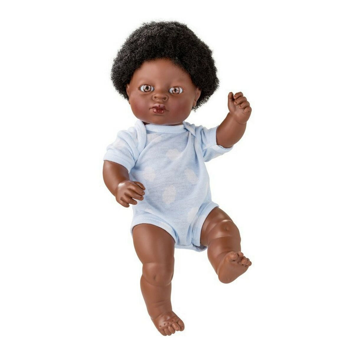 8421560170583 - Babypuppe Neugeborenes 38 cm Afrikanische Frau (38 cm)