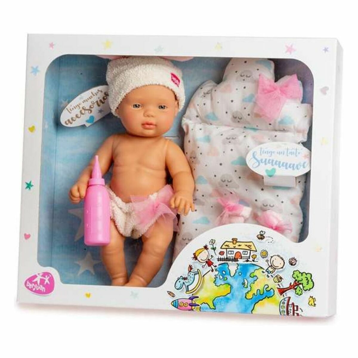 8421560527400 - Baby Doll with Accessories Berjuan