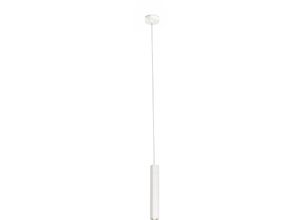 8421776085701 - Faro Barcelona - Faro Lise - led Slim Deckenpendelleuchte Weiß 4cm