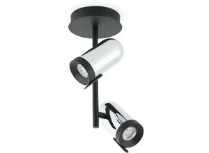 8421776146631 - Faro 43534 Aufbauleuchte orleans 2L GU10 8W Stahl Chrom L118cm H31cm dimmbar