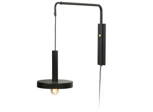 8421776167773 - Faro 20167 Wandleuchte whizz E27 15W Stahl mattschwarz Schwarz L120cm H50cm Ø25cm dimmbar