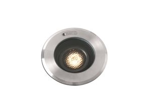 8421776169685 - Faro 70304 Einbauleuchte geiser 80 GU10 8W IP67 Aluminium Edelstahl satiniert L13cm H11cm Ø13cm dimmbar