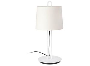 8421776179844 - Faro Barcelona - Faro montreal - Tischlampe Round Tapered White E27