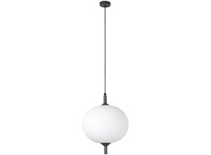 8421776236585 - Faro Barcelona - faro 71579C-04 Hängeleuchte saigon out E27 15W IP44 Aluminium dunkelgrau pemd Weiß L45cm H75cm dimmbar