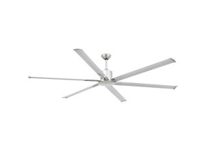 8421776249677 - Faro 33465A Deckenventilator andros xl Stahl Aluminium Nickel satiniert H46cm Ø2133cm