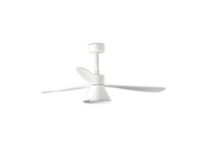 8421776325920 - Faro Barcelona - Deckenventilator mit weißem Licht ø 132 cm amelia l cone