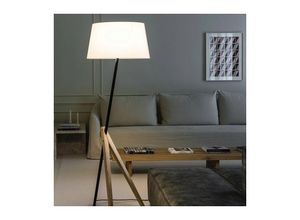 8421776358706 - Faro Barcelona - faro 20056 Stehleuchte treewood E27 15W Eschenholz+Stahl Eschenholz Pergament Beige H175cm Ø545cm dimmbar