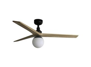8421776362925 - 34283-11L Deckenventilator KLIM M E27 Stahl mattschwarz H408cm Ø125cm dimmbar 8421776362925 - 34283-11L Deckenventilator KLIM M E27 Stahl mattschwarz H408cm Ø125cm dimmbar