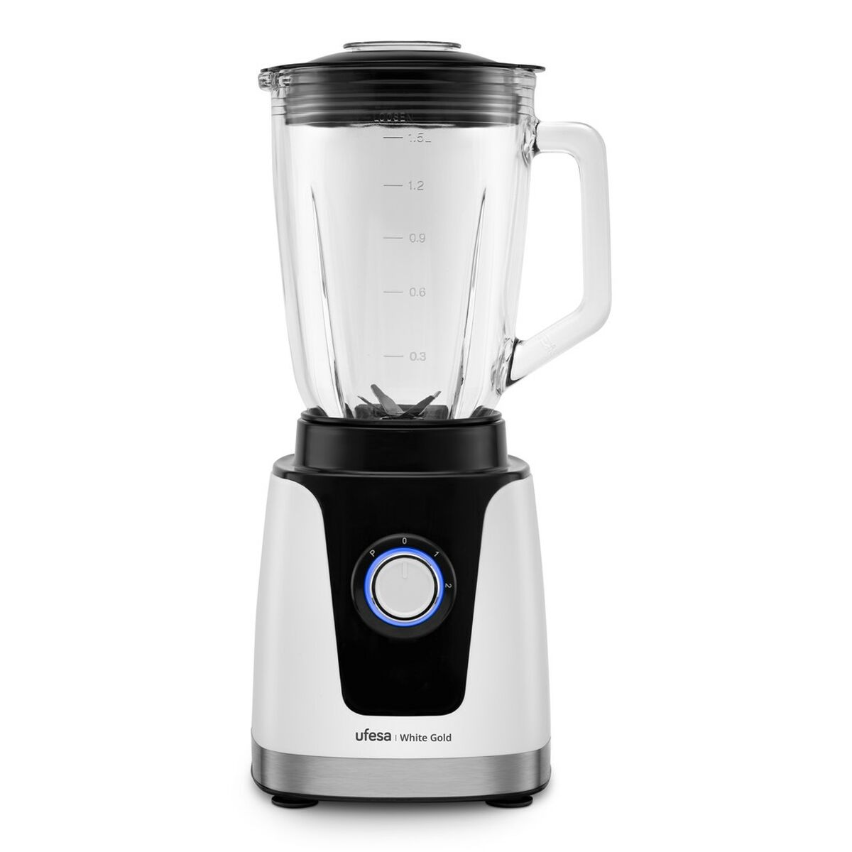 8422160057618 - Cup Blender UFESA WHITE GOLD 1500 W 15 L