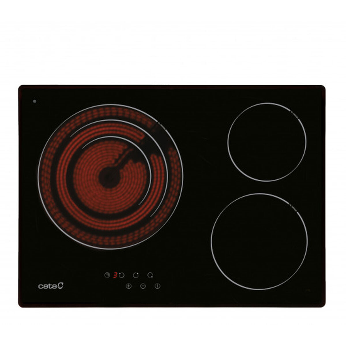 8422248109512 - Platte aus Glaskeramik TT5003 G 60 cm 5700 W