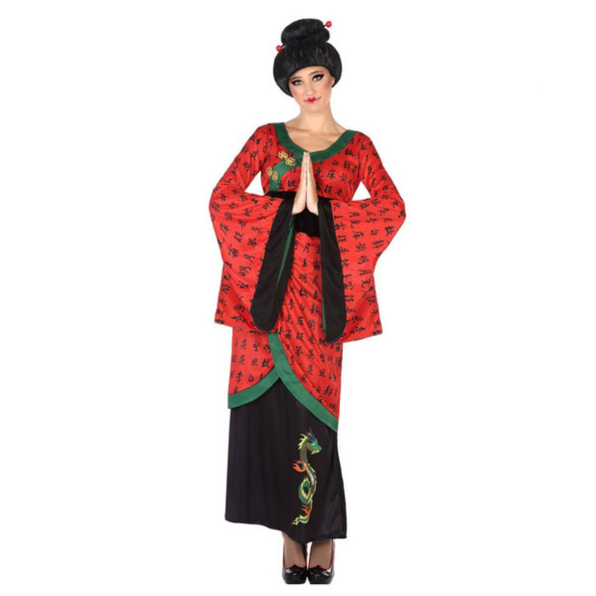 8422259538660 - Verkleidung für Erwachsene Rot (1 pc) Chinesin 8422259538660 - Verkleidung für Erwachsene Rot (1 pc) Chinesin