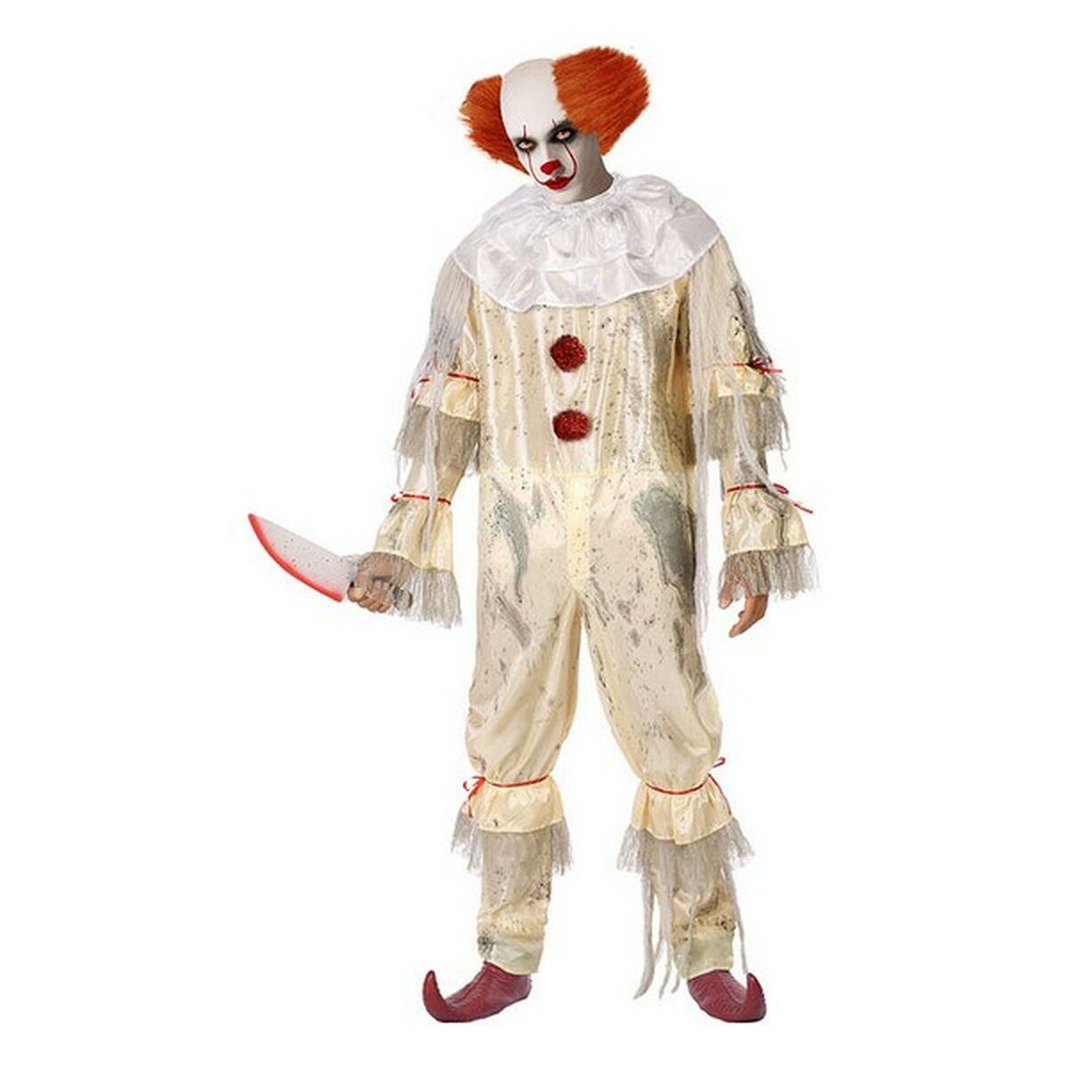 8422259539629 - Verkleidung für Erwachsene Beige Attentäter (1 Stücke) (XL)