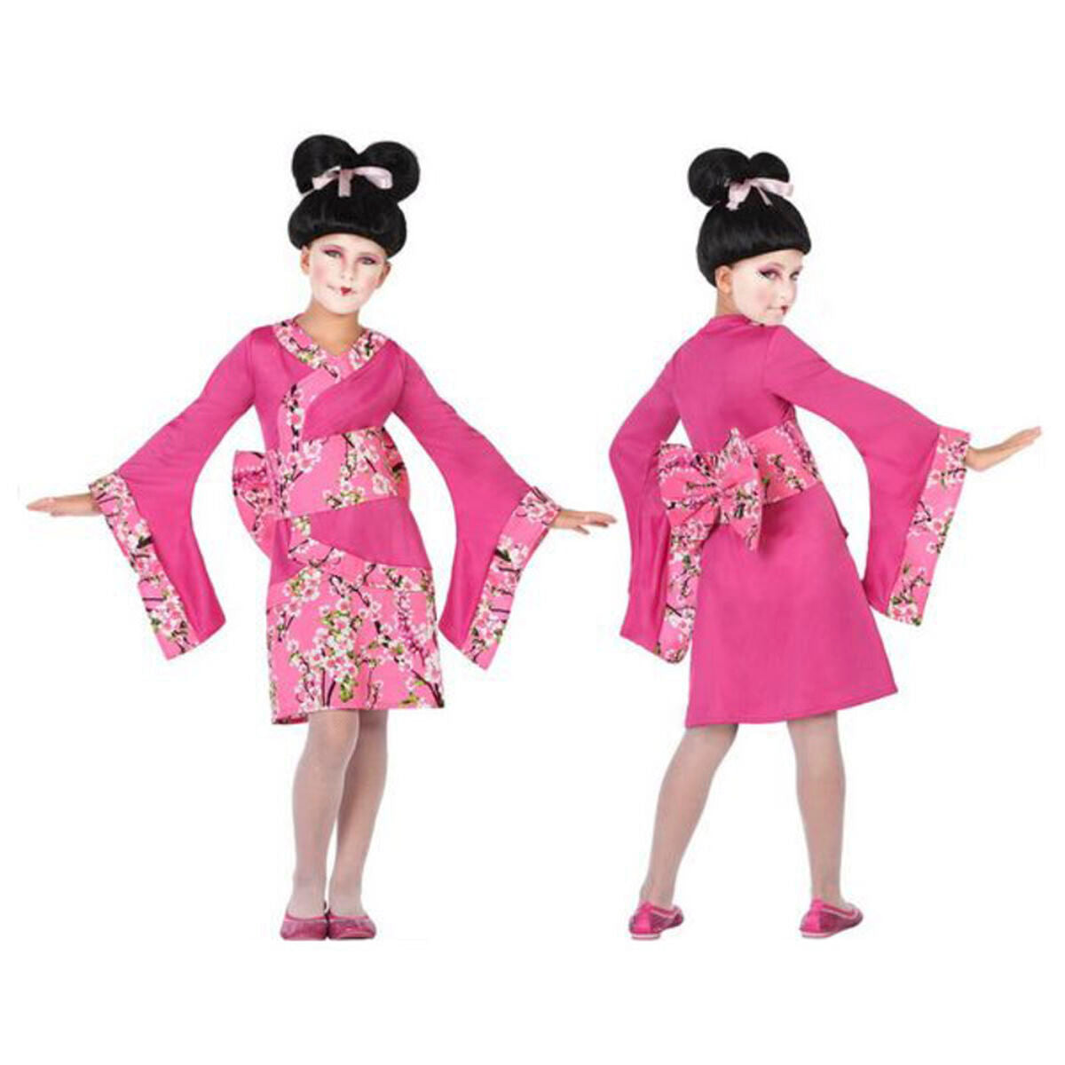 8422259568179 - Verkleidung für Kinder Geisha Fuchsia (3 Pcs) 8422259568179 - Verkleidung für Kinder Geisha Fuchsia (3 Pcs)