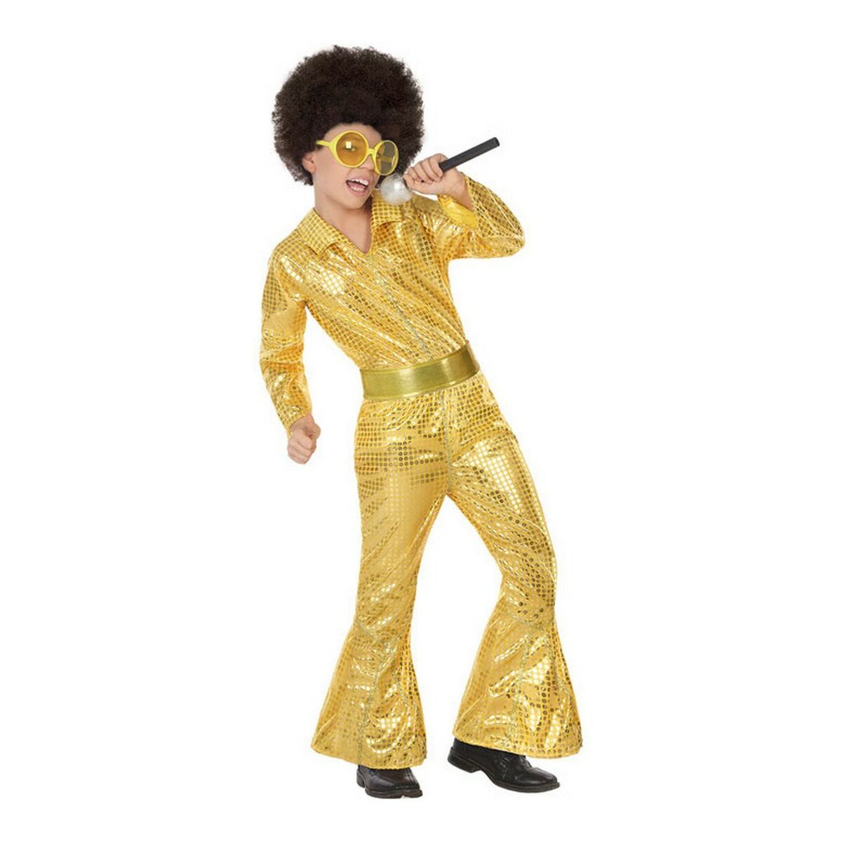 8422259569053 - Verkleidung für Kinder Disco Gold (2 Stücke) (2 pcs) 8422259569053 - Verkleidung für Kinder Disco Gold (2 Stücke) (2 pcs)