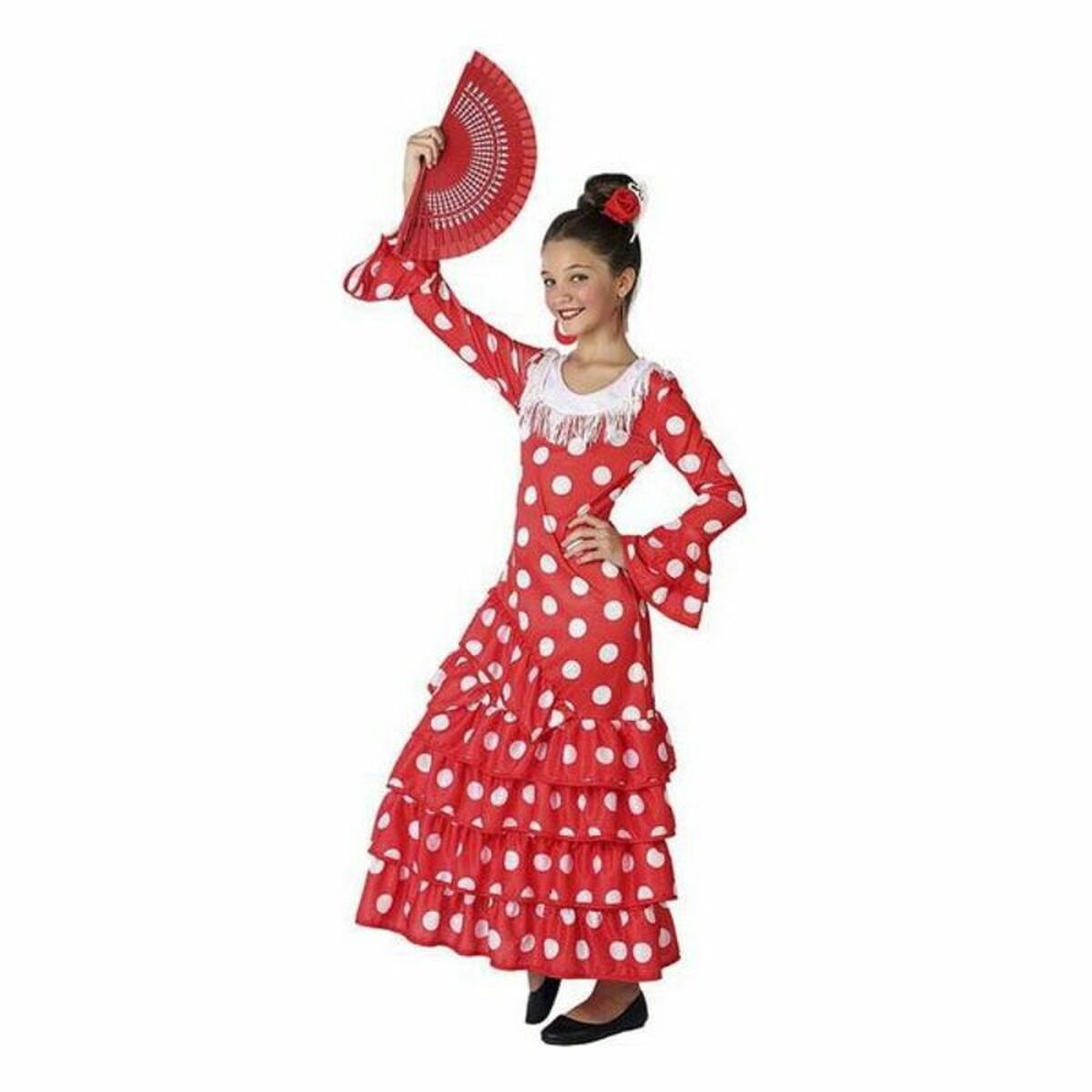 8422259660095 - Verkleidung für Kinder Sevillana Rot