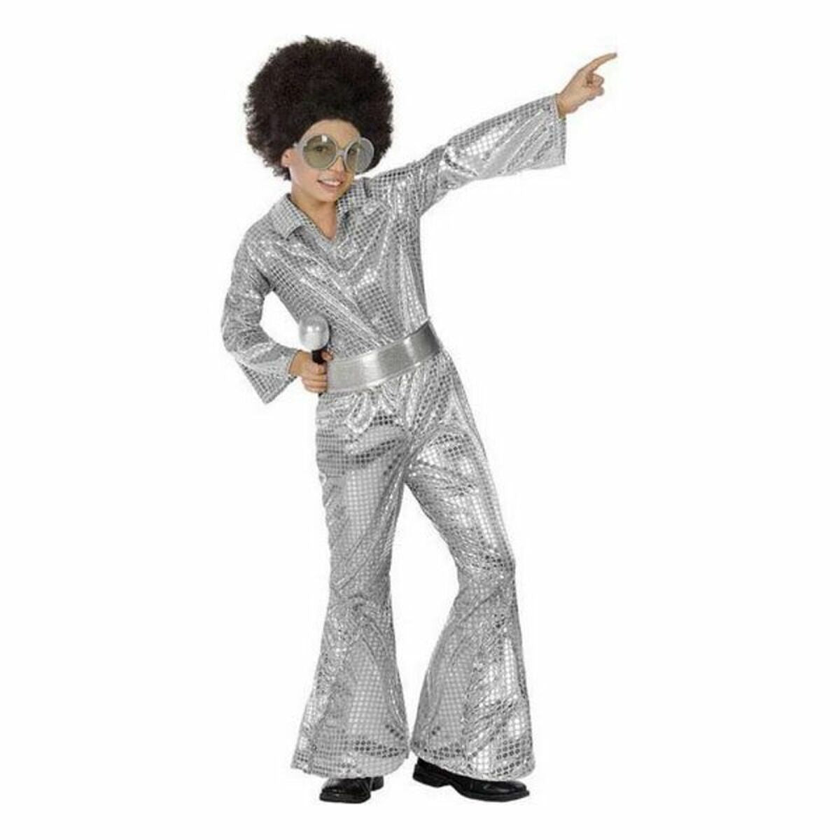 8422259660439 - Verkleidung für Kinder Disco Silberfarben 8422259660439 - Verkleidung für Kinder Disco Silberfarben
