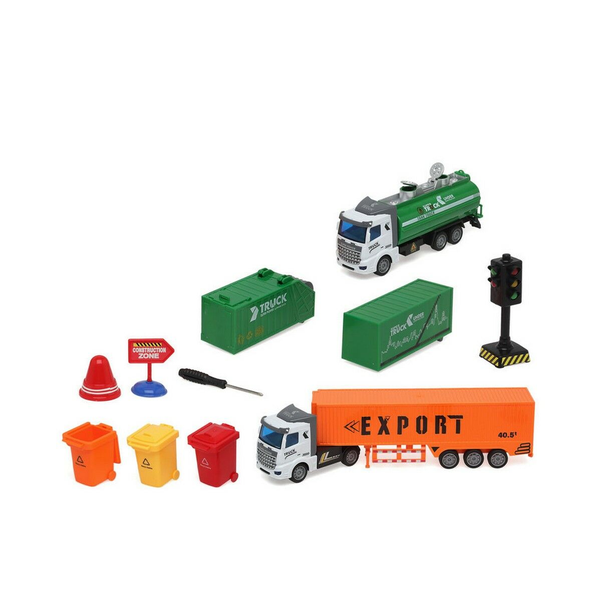 8422259720508 - Spielset Fahrzeuge Sanitation 54 x 34 cm
