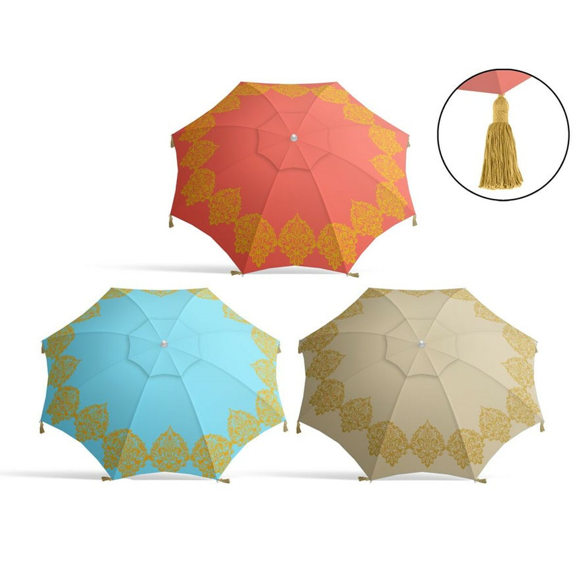 8422259732846 - Sonnenschirm Ø 220 cm Oxford-Gewebe 8422259732846 - Sonnenschirm Ø 220 cm Oxford-Gewebe