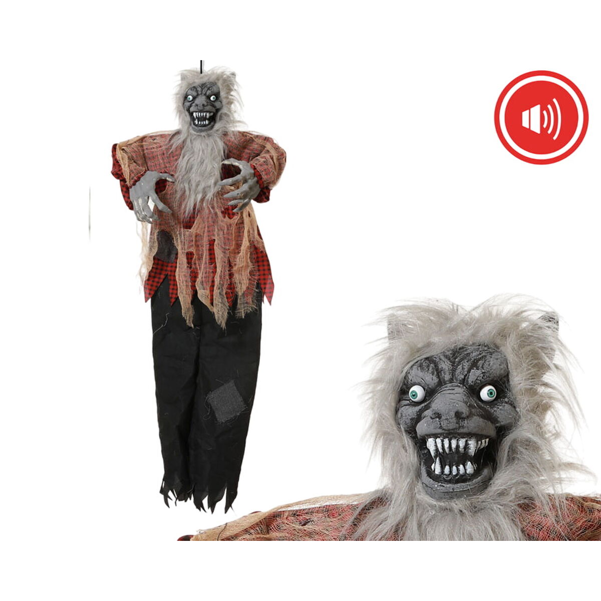 8422259794554 - Halloween-Dekoration Werwolf 120 cm 8422259794554 - Halloween-Dekoration Werwolf 120 cm